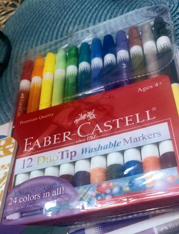  Faber-Castell Color by Number Puzzle, Camping - 100