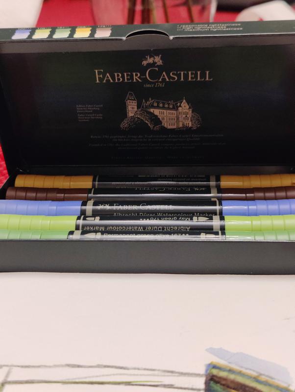  Faber-Castell Albrecht Durer Watercolor Markers - Wallet of 20,  Watercolor Dual Tip Markers : Arts, Crafts & Sewing