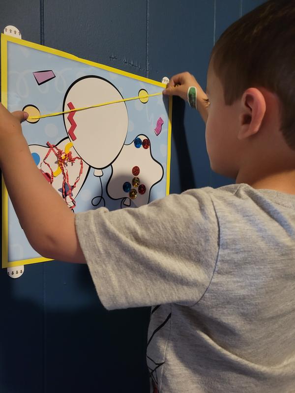 Creativity for Kids Sticky Wall Art: Balloons - Arts and Crafts for Kids  Ages 3-4+, Toddler Learning Toys