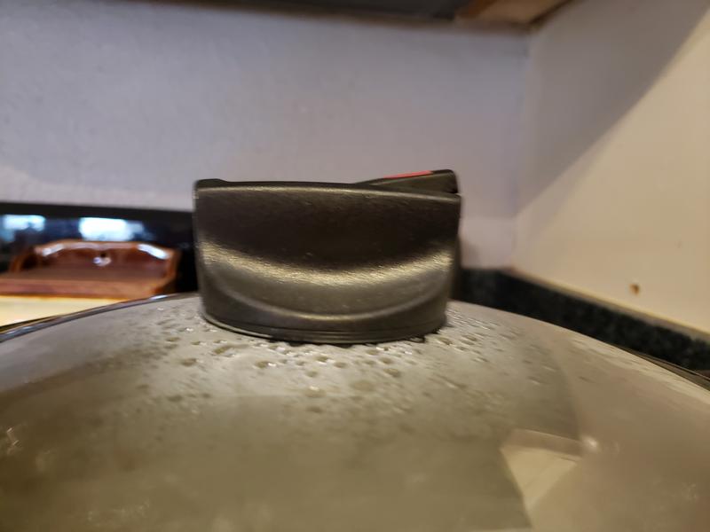 With the vent open