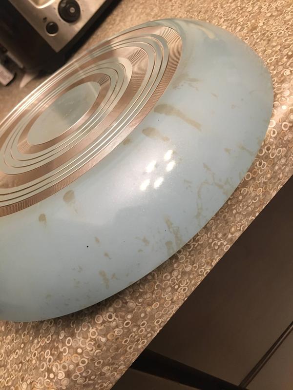 Stained side