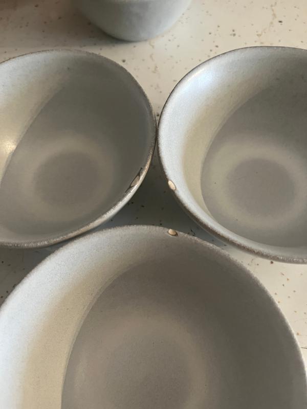 Beautiful, but be careful. Bowls are chipping.