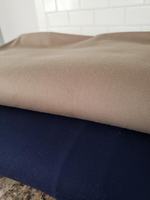 Poly Cotton Twill Fabric Khaki Fabric Com