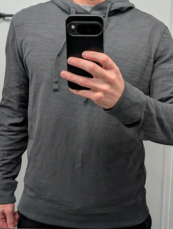 Customer photo for "Insanely soft and comfortable hoodie."