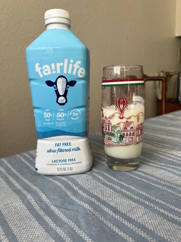 Fairlife Fat Free Ultra-Filtered Milk, Lactose Free, 52 fl oz | Meijer