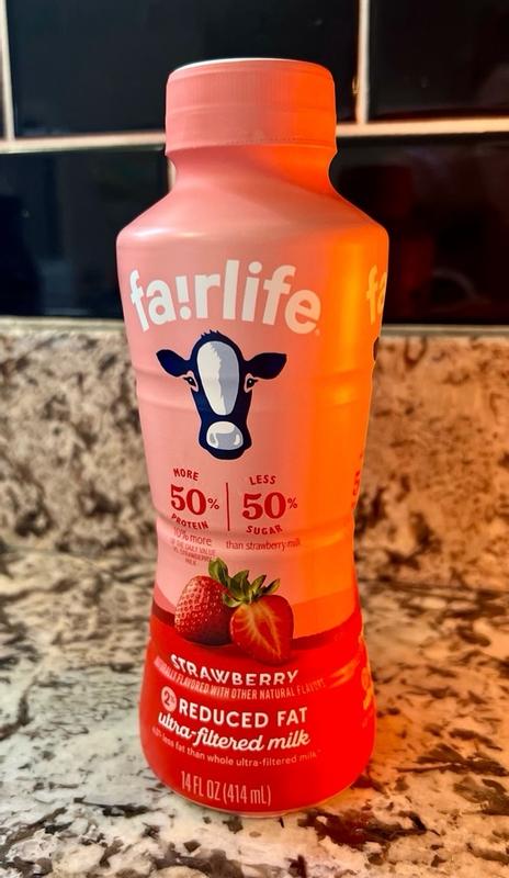 fairlife® Strawberry 2% Ultra-Filtered Milk 14oz | Lactose fairlife® Strawberry 2% Ultra-Filtered Milk 14oz | Lactose
