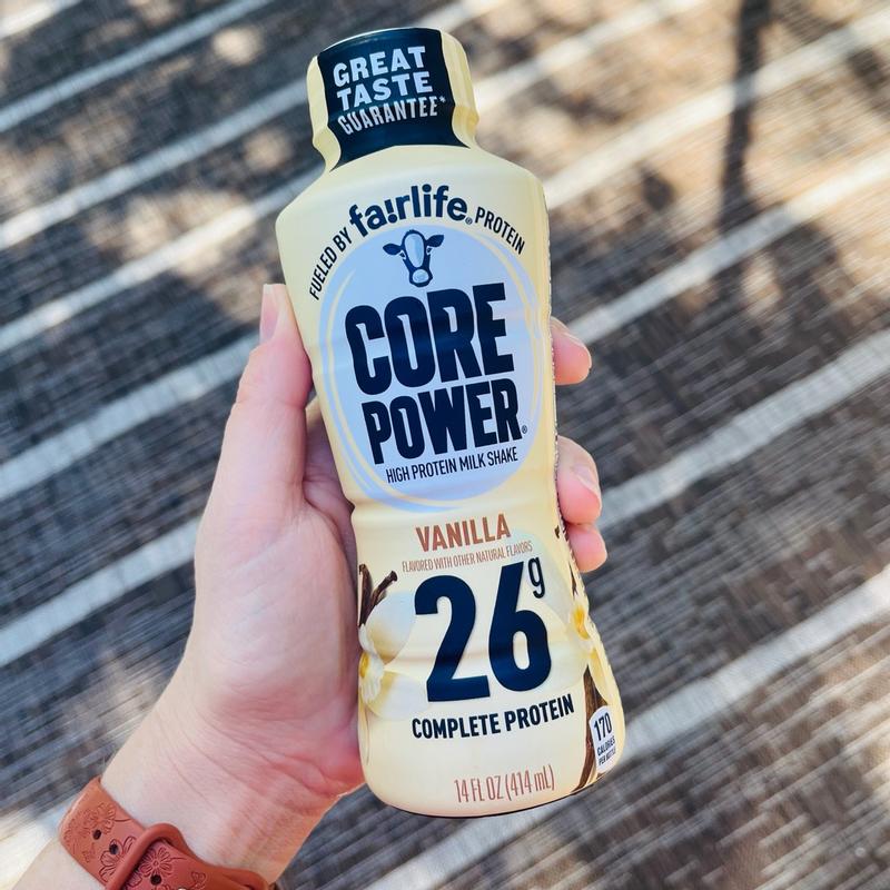 Buy Core Power Protein Shake, Vanilla, 26g Bottle, 14 fl oz from
