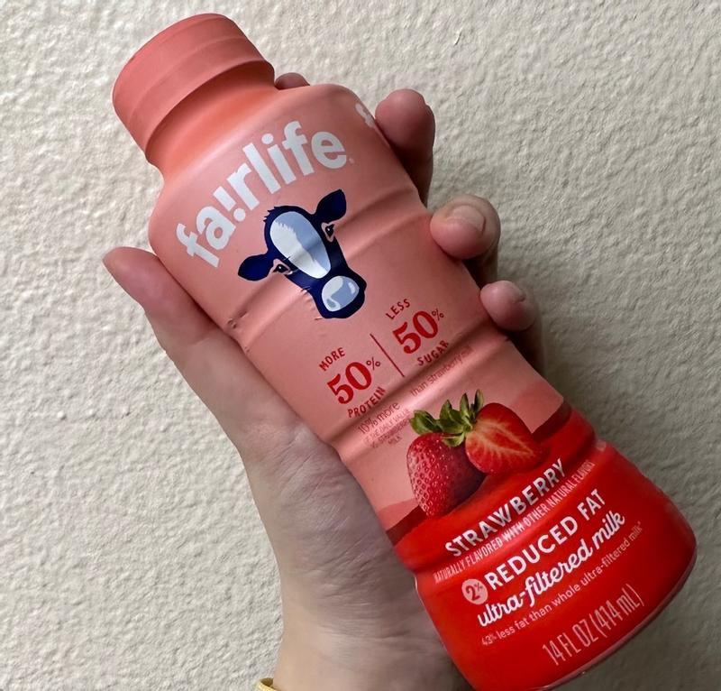 Fairlife 2% Reduced Fat Strawberry Ultra-Filtered Milk