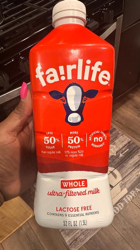 Lactofree UHT Whole Milk - 3 X 1L Long Life Milk, Lactose Reduced
