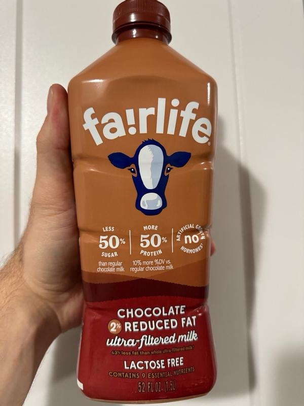 fairlife 2% Chocolate Lactose Free & High-Protein Ultra-Filtered Milk, 52  fl oz - Kroger