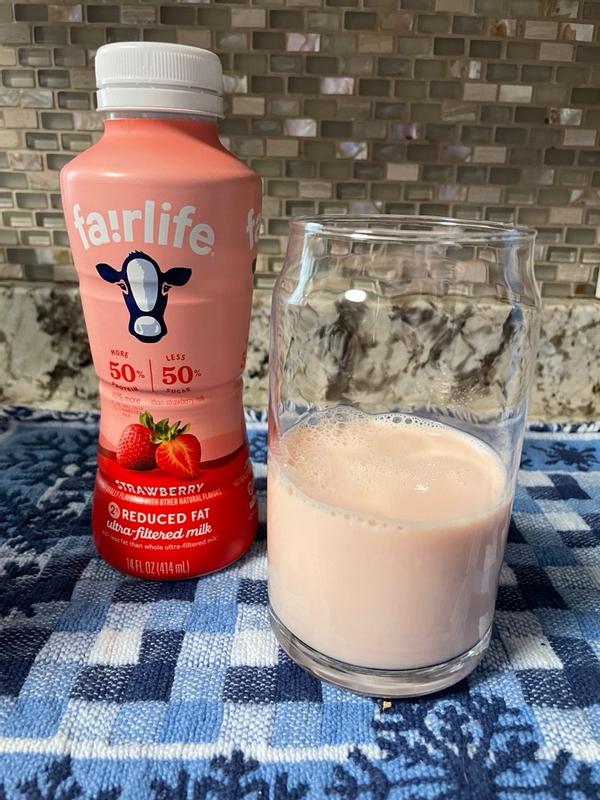 fairlife® Strawberry 2% Ultra-Filtered Milk 14oz | Lactose fairlife® Strawberry 2% Ultra-Filtered Milk 14oz | Lactose