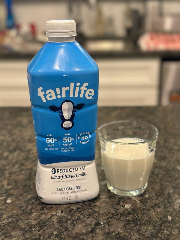 Fairlife 2% Reduced Fat Ultra-Filtered Milk, Lactose Free, 52 fl