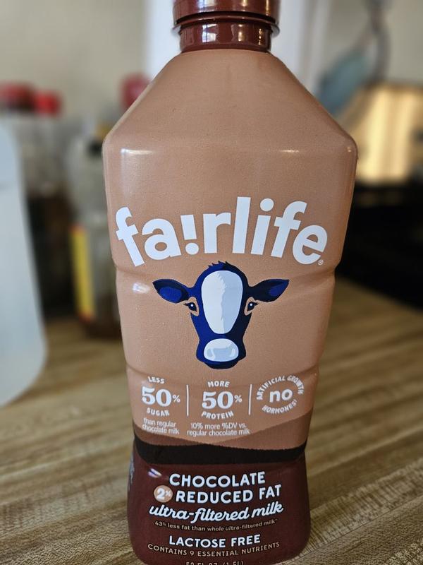 Fairlife 2% Chocolate Ultra-Filtered Milk, Lactose Free, 52 fl oz