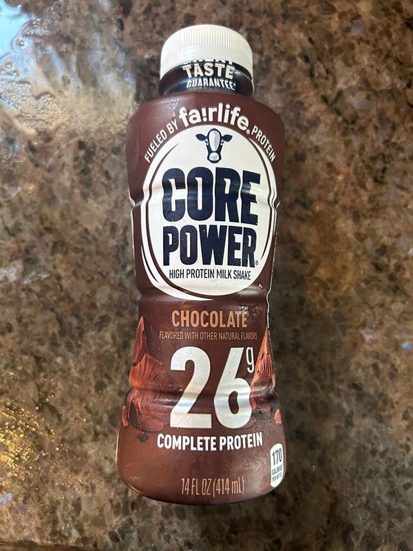 Core Power High Protein Shake, Chocolate, 42g Bottle, 14 fl oz