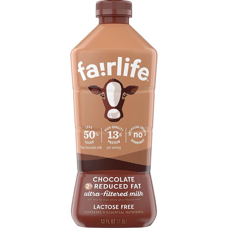 fairlife 2% Chocolate Lactose Free & High-Protein Ultra-Filtered Milk, 52  fl oz - Kroger