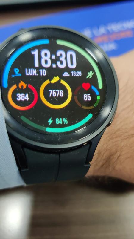 Smart watch Samsung Galaxy Watch 5 Pro 46 mm Reloj inteligente hombre y  mujer. Restreo de ruta con GPS. Seguimiento actividad y estado físico, +90  modos de ejercicios, ritmo cardíaco y sueño