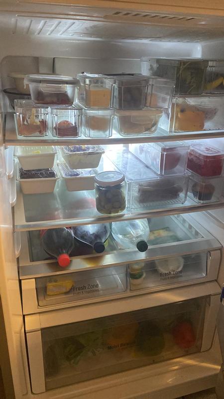 CASATUA Organizador Refrigerador Cocina Set 7 Contenedores Con Tapa CasaTua