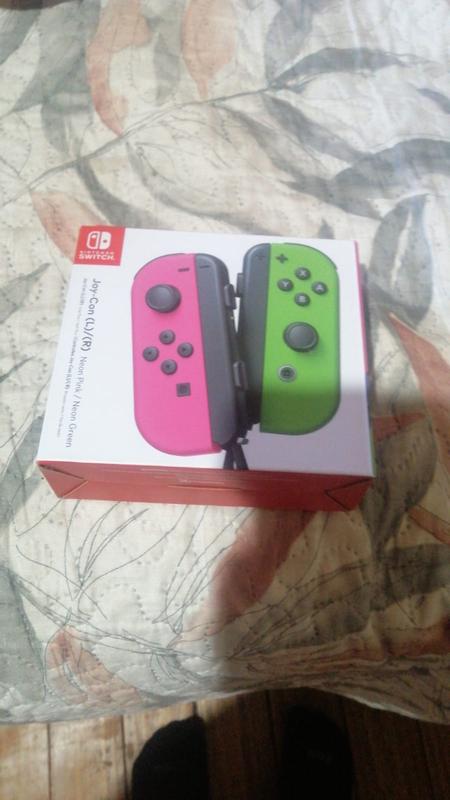NINTENDO Switch Joy Con L R Pink Green Nintendo | falabella.com
