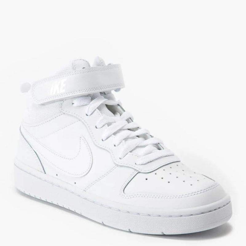 NIKE Court Borough Mid 2 Big Zapatilla Urbana Nino Blanco 34.5 a 38.5 Nike falabella