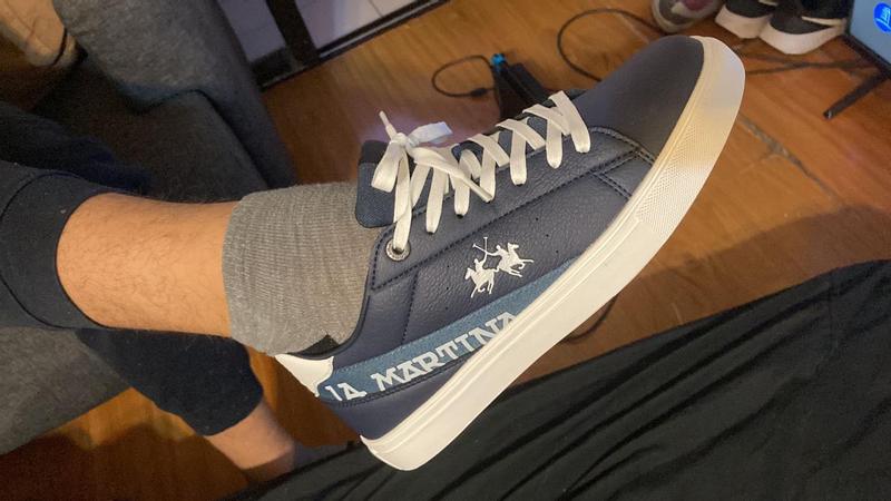 Sneakers Men Zapatillas La Martina Multicoloured Leather Hombre