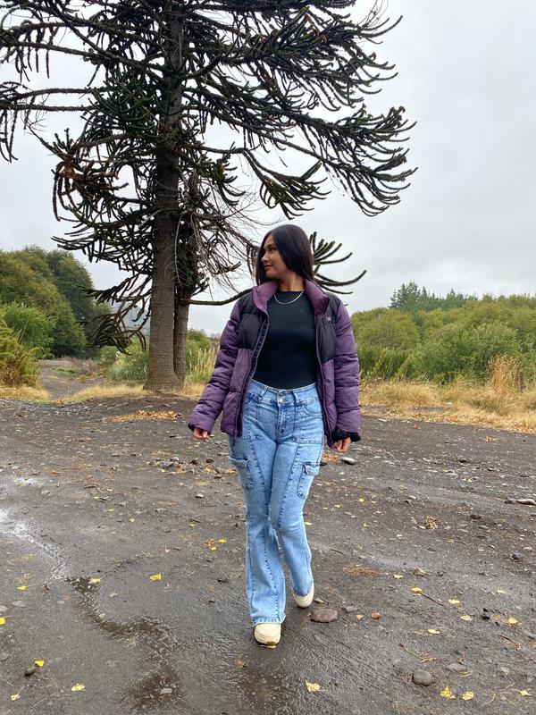 Jeans Mossimo En Chile MOSSIMO Jeans Cargo Tiro Medio Mujer Mossimo