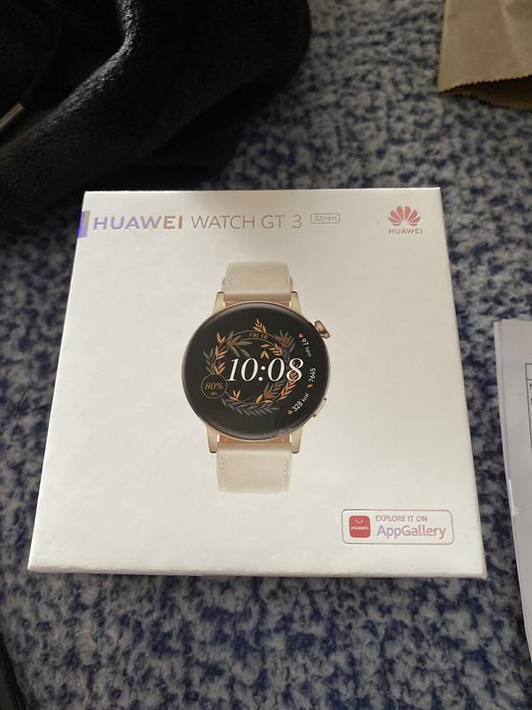 Smart watch Huawei Watch GT3 42 mm Reloj inteligente hombre y mujer.  Monitoreo ritmo cardiaco y sueño. +100 modos de entrenamiento. Resistente  al agua HUAWEI