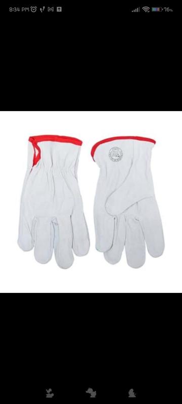 Guantes Trabajo Cabritilla Con Forro - Pack 10 Pares