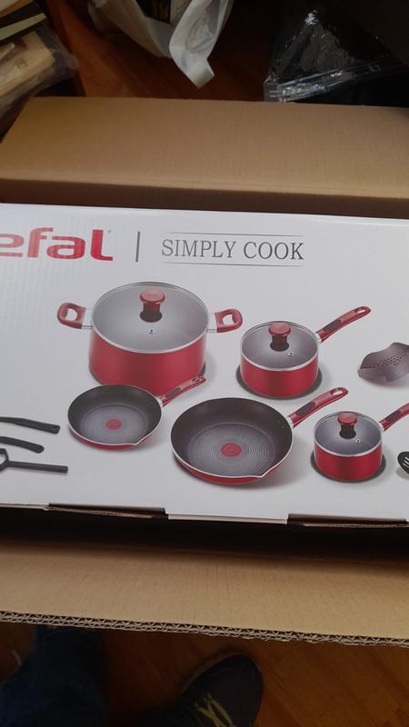 Batería de cocina Antiadherente Simply Cook Bronce 14 pzs - Descuentoff