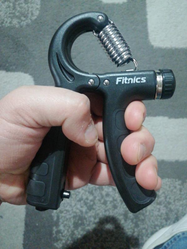Set Hand Grip Ejercitador Manos Y Antebrazo Fitnics 10-60 Kg FITNICS