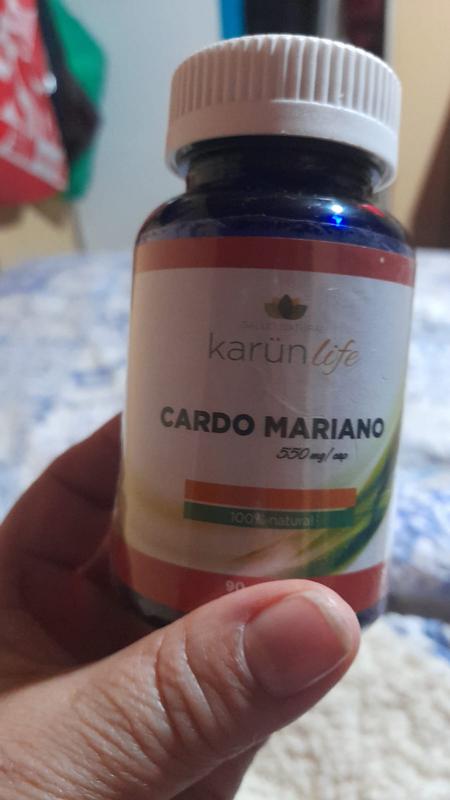Cardo Mariano 180 Cápsulas (2 Frascos de 90 Cápsulas Vegetales de 400 mg Cardo  Mariano)