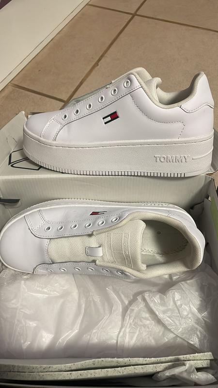 Zapatillas tommy hilfiger blancas sale