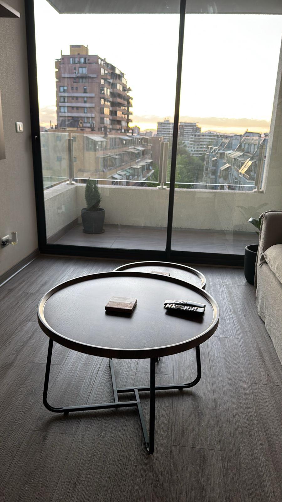 Foto de un cliente: Juego Mesa De Centro Living Vanguardia Madera Nactural
