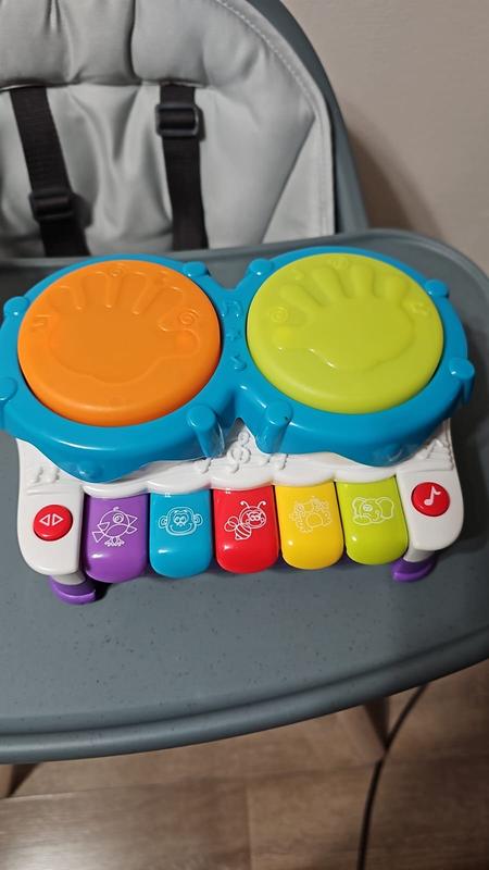 Playgro Melody - Piano de bebé 4 en 1 con música y luces, almohadilla  multifuncional con luces y sonidos atractivos para bebés de 0 meses en  adelante