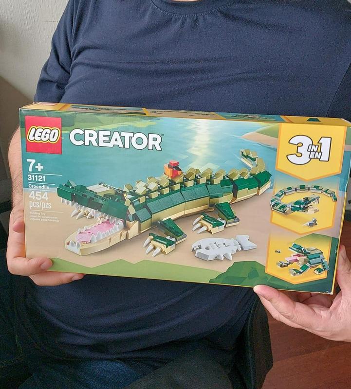 Armable Lego Creator en 1: Cocodrilo LEGO
