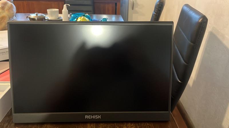 REHISK Monitor Portátil 15.6 Full HD - Pantalla para PC o consolas