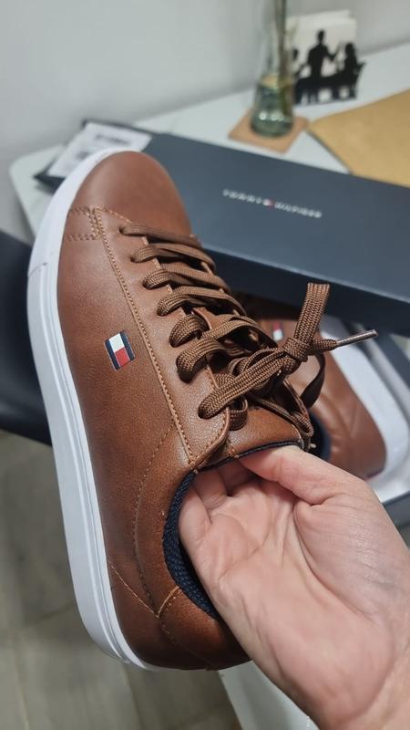 TOMMY HILFIGER Zapatilla Urbana Hombre Café Tommy Hilfiger