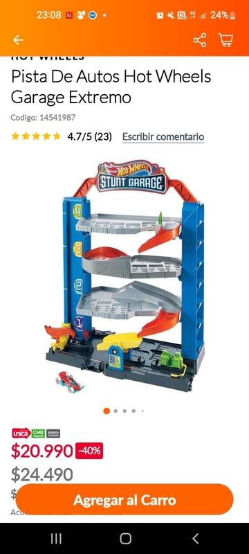 Hot wheels garage extremo hot sale