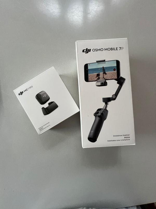 DJI Estabilizador Para Celulares DJI Osmo Mobile 7P Vlog Combo DJI