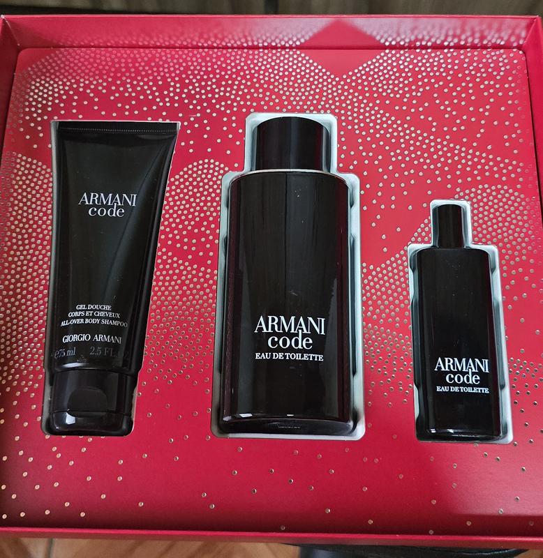Armani code edt 100ml + 15ml + Gel douche 75ml (Estuche-Set)