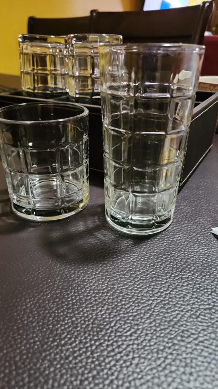 Juego de 6 Vasos de Cristal – 350 ML