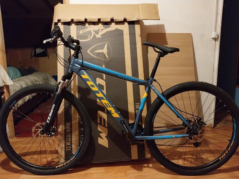 TOTEM BICICLETA TOTEM MTB ARO 29 19 FUSSION COL AZUL MARINO