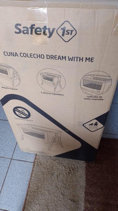 Cuna colecho dream with me, color gris, SAFETY 1ST - Safety 1st
