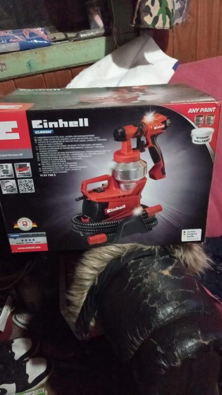 Pistola de pintar eléctrica EINHELL TC-SY 700 S , 700W