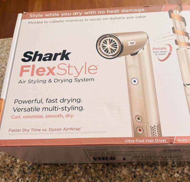 Secador de pelo, cepillo secador y moldeador Shark Beauty para cabello  rizado - Shark Flex Style