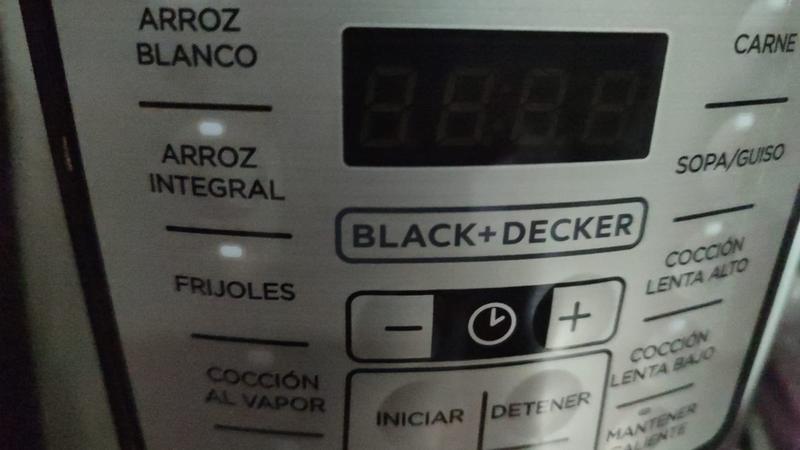 Olla eléctrica BLACK & DECKER express 12 funciones 5.7 Litros BLACK+DECKER