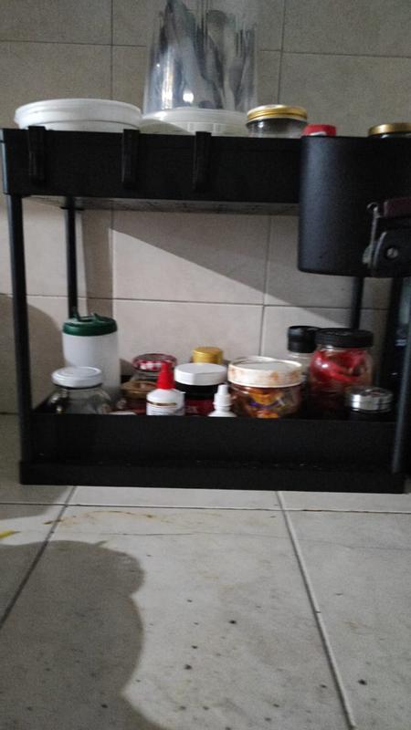 Organizador de condimentos dispensador de cocina hogar deslizable GENERICO