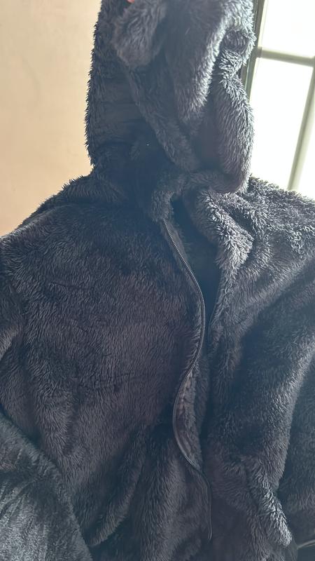 Saco Buzo Peludo Hombre Saco Buzo Para Mujer Abrigador Invierno