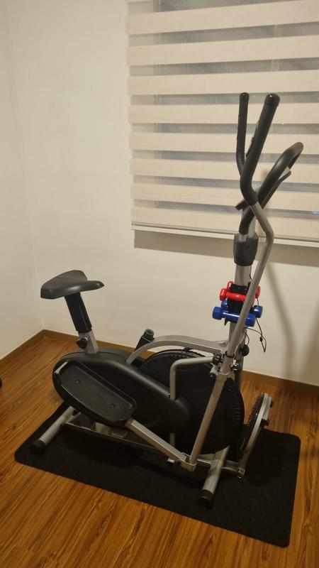 Bicicleta Elíptica 7 en 1 Home Sale Monitor Twister + Pesas