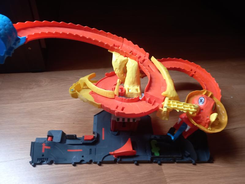 Serpiente Roja Pista Hot Wheels Serpiente Naranja Wheels City