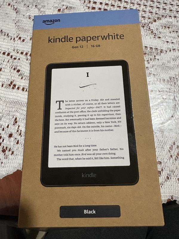 AMAZON Amazon Kindle Paperwhite Gen 12 16GB - Negro | Falabella Chile